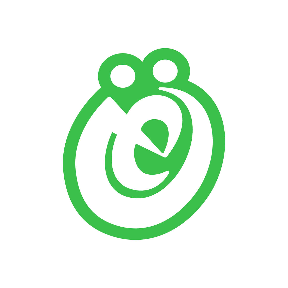 eccö logo E + Ö + @